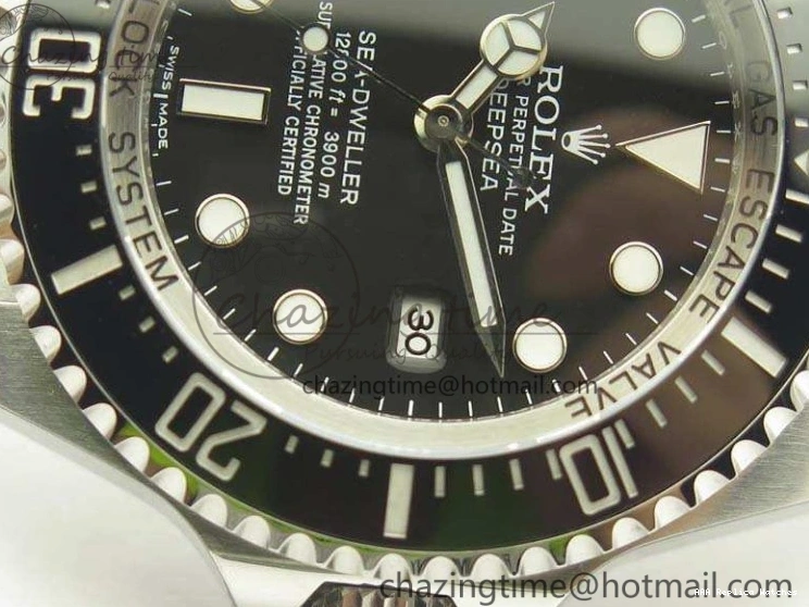 Best AAA Replica Sites Black DEEPSEA ARF Bracelet 904L 1:1 Best Case And SH SS 116660 3484 WaterResistant Sea-Dweller Edition 1217